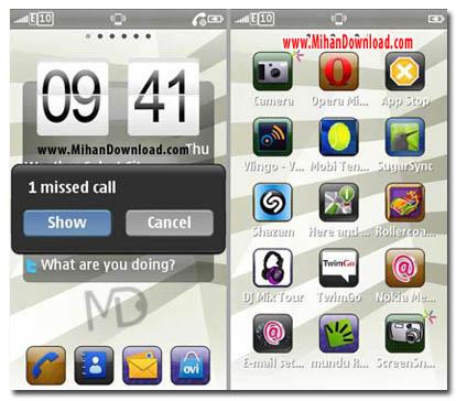 دانلود نرم افزار Vhome Screen S60V5 دانلود نرم افزار Vhome Screen S60V5
