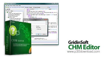 ساخت و ویرایش فایل های CHM توسط GridinSoft CHM Editor 1.3.3.7