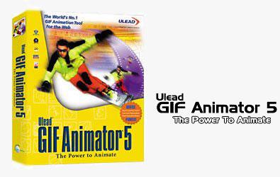 تصاویر متحرک با Ulead Gif Animator v5.05