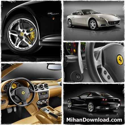 مجموعه عكس بك گراند از ماشين فراري Ferrari 612 Scaglietti Wallpapers