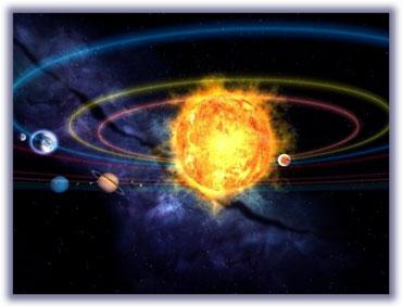 اسکرین سیور منظومه شمسی برای کامپیوتر Solar System