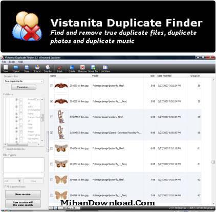 جستجو و حذف بسیار سریع فایل های تکراری در هارد با نرم افزار Vistanita Duplicate Finder v3.8.3