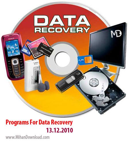 دانلود مجموعه نرم افزارهای بازیابی اطلاعات Programs For Data Recovery