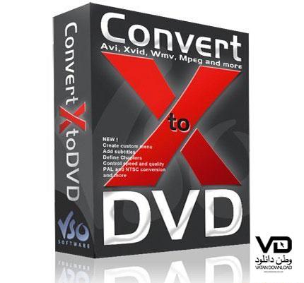 تبدیل آسان و قدرتمند فایل های تصویری به DVD با VSO ConvertXtoDVD v4.1.19