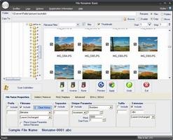 تغییر نام فایل ها به صورت همزمان و منظم شده توسط Sherrod Computers File Renamer Deluxe v5.7.0