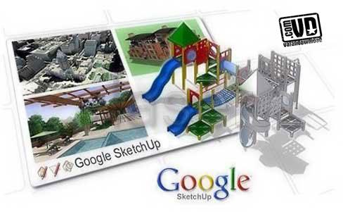 دانلود نرم افزاری قدرتمند Google SketchUp Pro 8.0.3117+V.Ray+Ebook