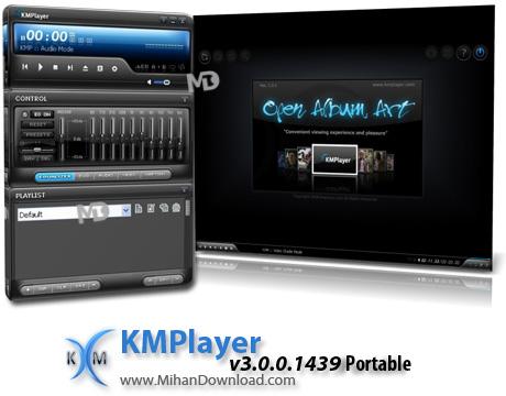 دانلود نرم افزار KMPlayer v3.0.0.1439 Portable