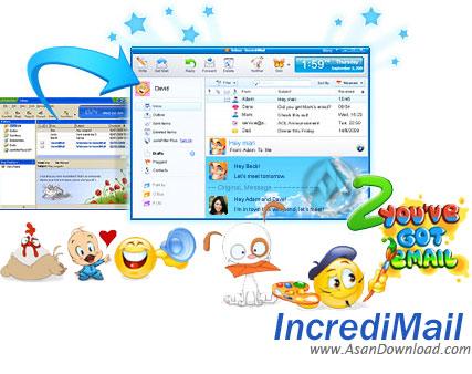 فرستادن ايميل هاي بسيار زيبا با IncrediMail 2 Premium v6.14.4697