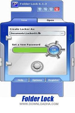 قفل کردن پوشه های خود با Folder Lock 6.5.8 (نسخه قابل حمل)