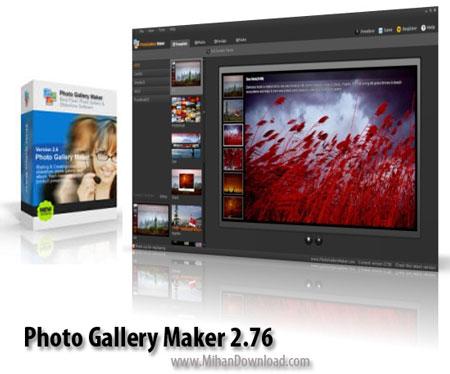 دانلود نرم افزار طراحی اسلایدشو Photo Gallery Maker 2.76