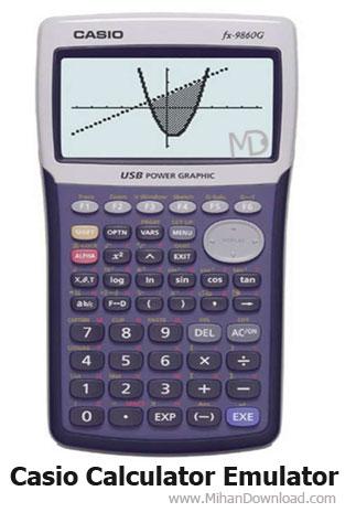 دانلود نرم افزار ماشین حساب مهندسی Casio FX-9860G SD Calculator Emulator