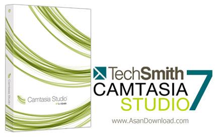 استوديو ضبط روي صفحه نمايش و ويرايش فيلم TechSmith Camtasia Studio 7.0.0