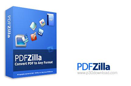 تبدیل فایل PDF به فرمت های دیگر توسط PDFZilla 1.0.8