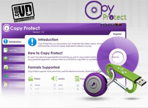 دانلود نرم افزار محافظت از فایلها با Copy Protect v1.5