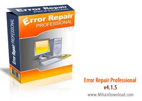 نرم افزار شناسایی و تعمیر مشکلات رایانه Error Repair Professional v4.1.5