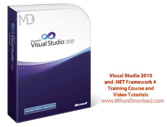 دانلود فیلم دوره آموزشی ویژوال استدیو 2010 و دات نت و فریم ورک 4 Visual Studio 2010 and .NET Tutorials