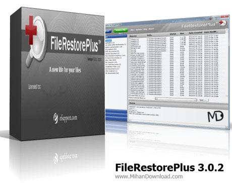 دانلود نرم افزار بازیابی فایل های حذف شده FileRestorePlus 3.0.2 Build 210