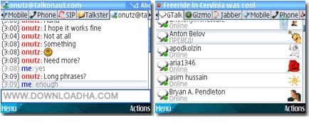 مسنجر معروف و پر طرفدار GTalk2VoIP Talkonaut v5.65.49 برای گوشی موبایل