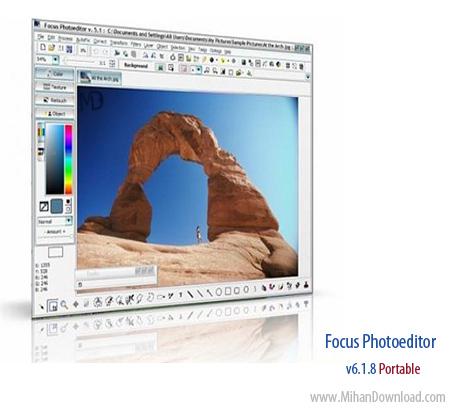 نرم افزار ویرایش آسان تصاویر Focus Photoeditor 6.1.8 Portable