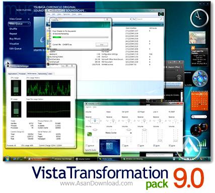 تجربه محیط ویستا با Vista Transformation Pack 9.0 Final