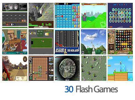 مجموعه 30 بازی فلش Flash Game Pack مجموعه 30 بازی فلش Flash Game Pack