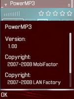 برنامه ی Power Mp3 v1.0 Beta برای گوشی های نوکیا سری 60 ورژن 3 N82 - N95 - N73