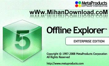 نرم افزار دانلود کامل یک سایت Offline Explorer Enterprice 5.7.3110