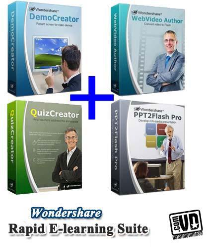 دانلود نرم افزار ساخت فیلم های آموزشی با Wondershare Rapid E-learning Suite Pro v5.6.5.8
