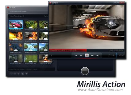 دانلود Mirillis Action! v1.0.1 تهیه فیلم از محیط بازی ها با نهایت کیفیت