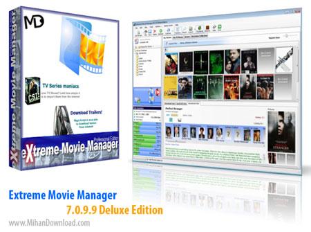 دانلود نرم افزار مدیریت آرشیو فیلم Extreme Movie Manager 7.0.9.9 Deluxe Edition