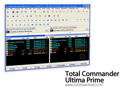 مدیریت فایل ها توسط Total Commander Ultima Prime 5.2