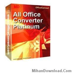 نرم افزار تبدیل فرمت فایل های office به فرمت های مختلف All Office Converter Platinum 6.0