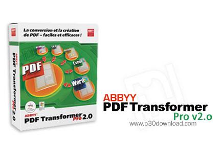 ساخت و تبدیل فایل های پی دی اف با ABBY PDF Tranformer Pro 2.0