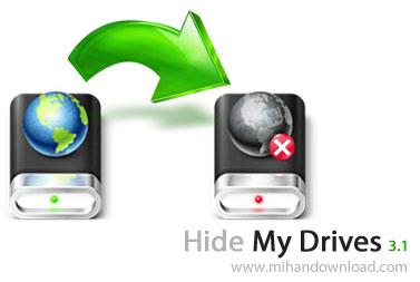 پنهان سازی درایوهای هارد دیسک با Hide My Drives 3.1