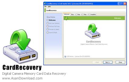 بازيابي اطلاعات كارتهاي حافظه با CardRecovery v3.60