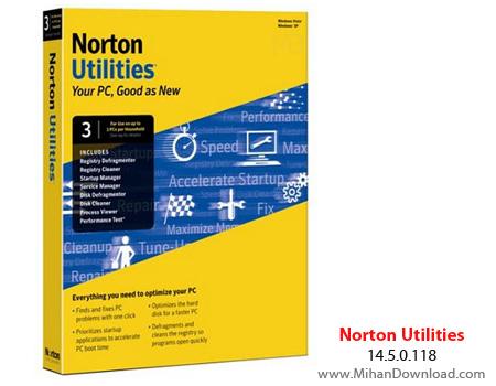 دانلود نرم افزار بهینه سازی سیستم Norton Utilities 14.5.0.118