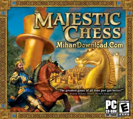 دانلود رایگان بازی کامپیوتر فکری شطرنج شاهانه Majestic Chess King