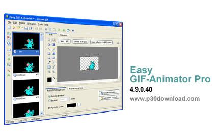 Easy GIF-Animator نرم افزاري قوي براي ساخت بنرهاي تبليغاتي تصاوير متحرك