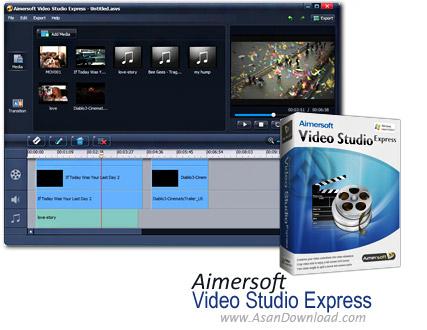 ویرایش فیلم ها با نرم افزار Aimersoft Video Studio Express v1.0.0.18