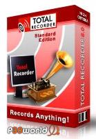 Total Recorder v8.0.3844 - نرم افزار حرفه ای ضبط صدا از انواع ورودی سیستم