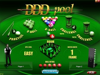 دانلود بازی زیبای 1.2 DDD Pool بیلیارد 3 بعدی همراه با سریال نامبر
