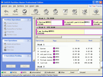 Download the latest version of EASEUS Partition Master software with crack