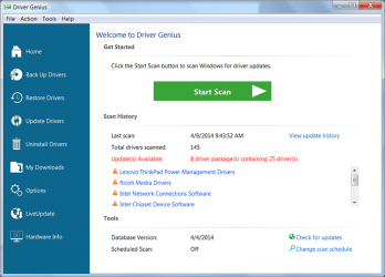 Download the latest version of Driver Genius Professional software with crack