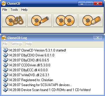 دانلود نرم افزار Virtual Clone CD ابزار های رایت سی دی