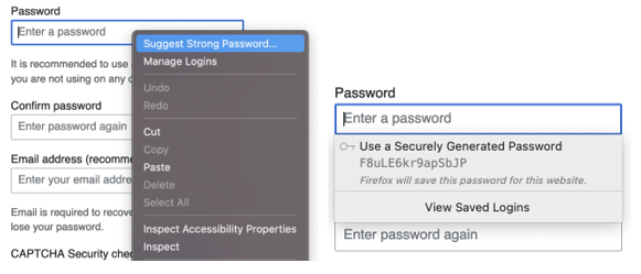  تعیین بهترین رمز عبورها