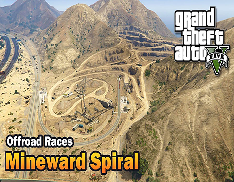Offroad Race 3: Mineward Spiral (win a medal)