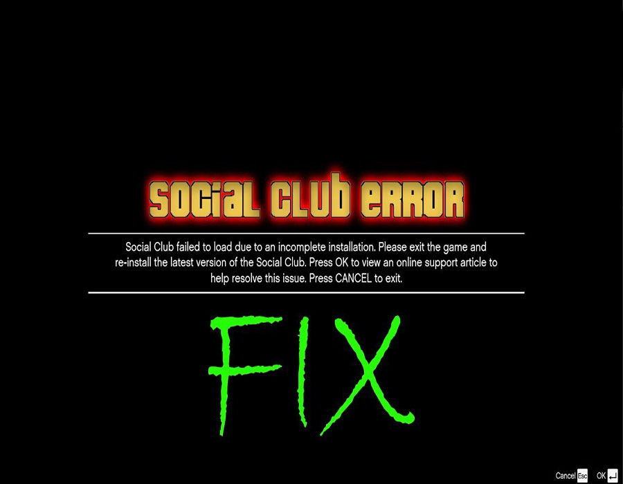 رفع خطای Social Club در بازی GTA V