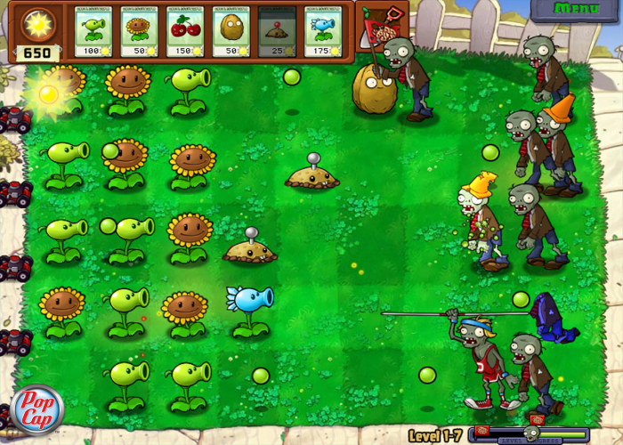 بازی Plants vs. Zombies