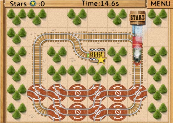 بازی Rail Maze : Train puzzler