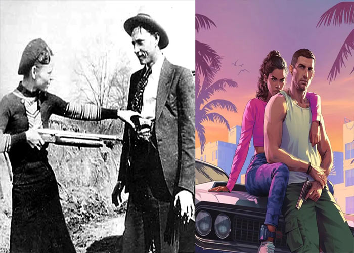 The source of GTA 6 game inspiration with the real story of Bonnie and Clyde